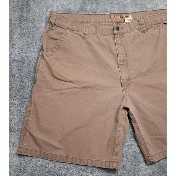 Berne Shorts Mens Sz 46 Denim Blue Jeans Cargo Workwear Utility Hunting Outdoor - Picture 3 of 13